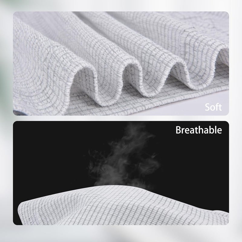 HeTaiDa Postpartum Disposable Underwear, C-Section Underwear for Women, High Waist Maternity Panties, Latex-Free, Super Breathable & Soft, High Stretchable, 8 Count Grey - Image 5